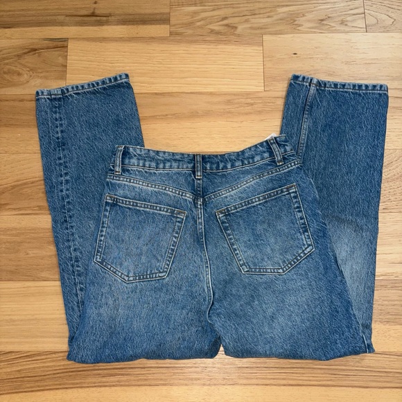 Reformation Cynthia High Rise Straight Jean - Picture 2 of 3